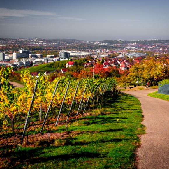 Aussicht auf Stuttgart