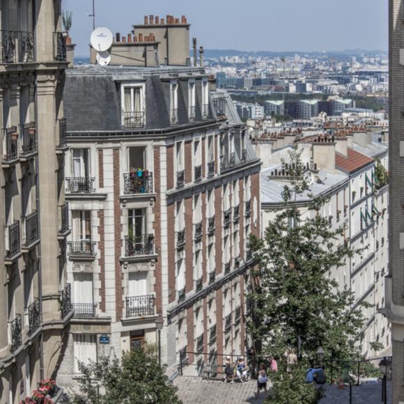 Ausblick von Montmartre