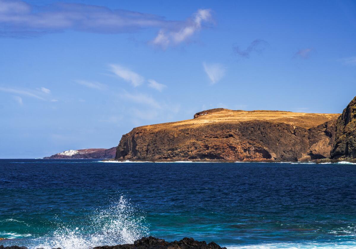 Gran Canaria Gran Canaria Außen Wasser, innen Berg