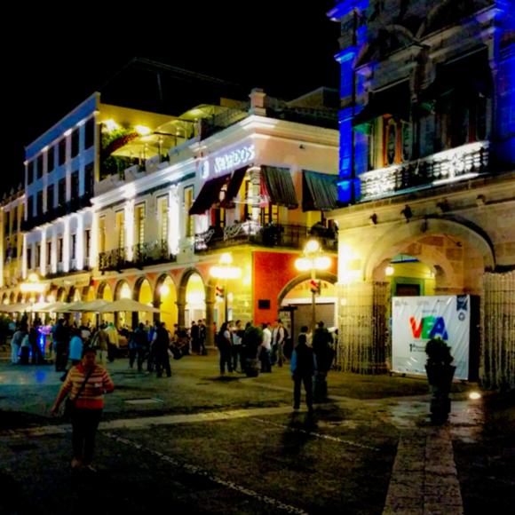 Zócalo bei Nacht