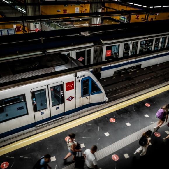 Metro statt Taxi