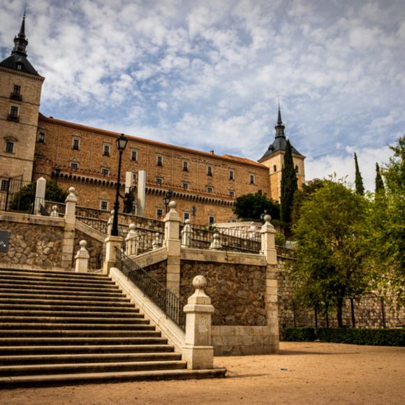 Garten vor der Alcázar